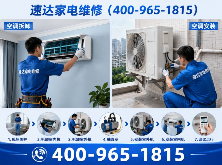 鹤壁空调维修展示图